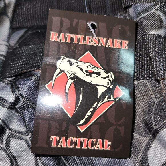 Rattlesnake Tactical Adjustable Shoulder Sling Pack, Python Molle - Picture 6 of 7